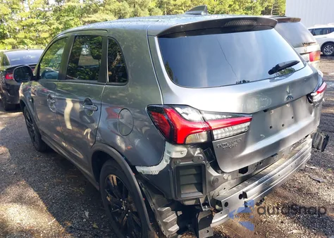 2025 Mitsubishi Outlander Sport S/Es/Le/Se/Trail Edition из США, поврежденный, VIN JA4ARUAU4SU003606